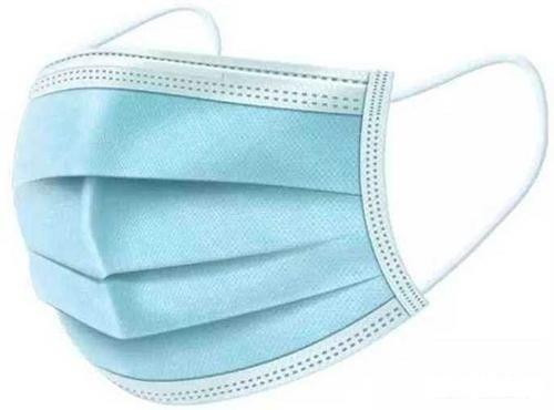 3 Ply Disposable Protective Mask For Cough Germs Illness Eco - Friendly