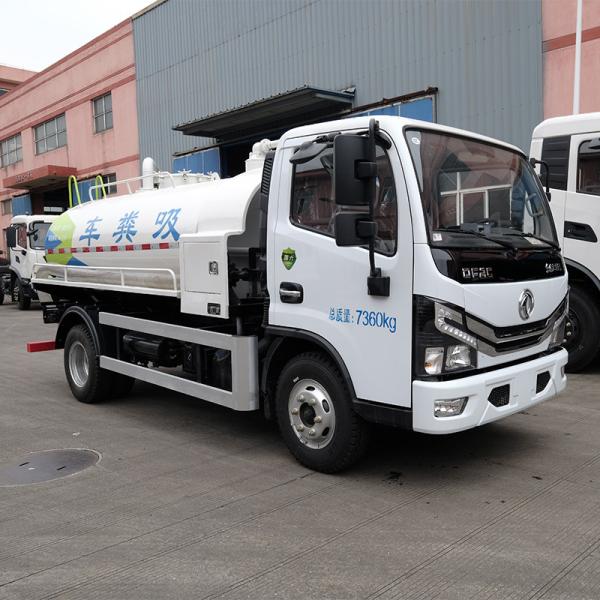 High Pressure Sewage Suction Truck with 4000L Capacity