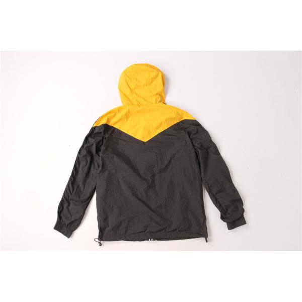 Windproof Men'S Coats And Jackets Clothing Thin Section Contrast Autumn Loose Fit Jacket