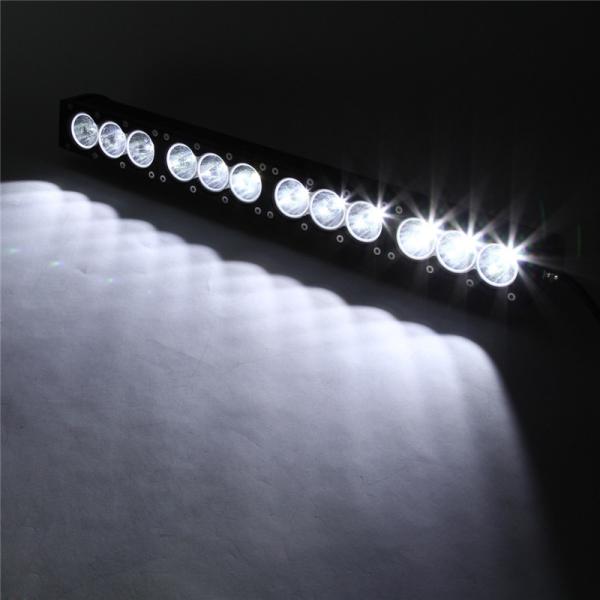Super bright 10W Cree offroad led light bar PC lens DHCB-L120SDC