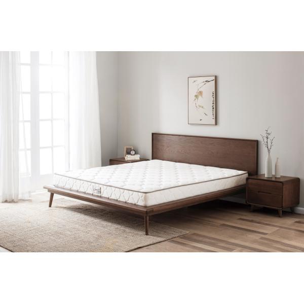 Pocket spring/coil economic spring mattress with elastic knitted fabric