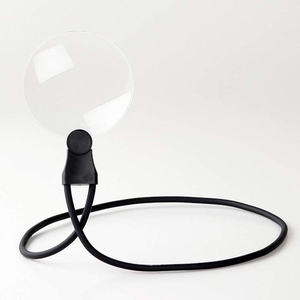 Free 2-in-1 (neck/table) Magnifying Glass 20X Magnifying Mirror with Light