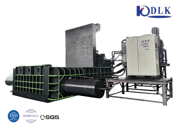 630 Ton Scrap Metal Baling Machine Heavy Duty Hydraulic Drive Semi Automatic