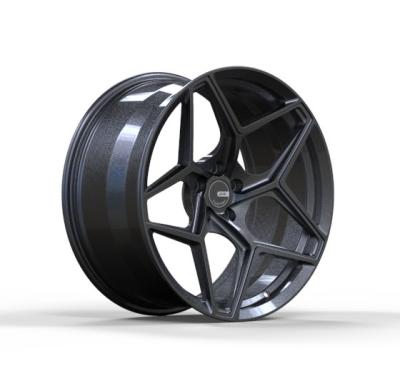 as rodas forjadas de competência de 20x8.5 PCD 5-112 atiram em Grey Forge Auto Rims