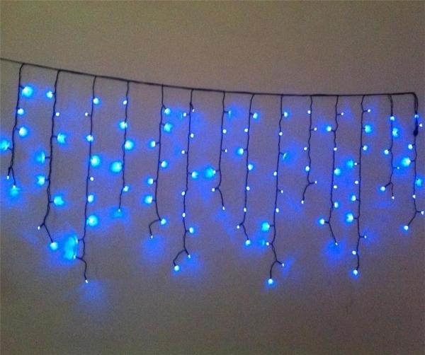Les lumières de Noël les plus vendues 12V lumières de glace pour les bâtiments