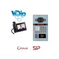 Interphone à l'épreuve du vandalisme d'appartement d'interphone visuel d'appartement d'ONVIF