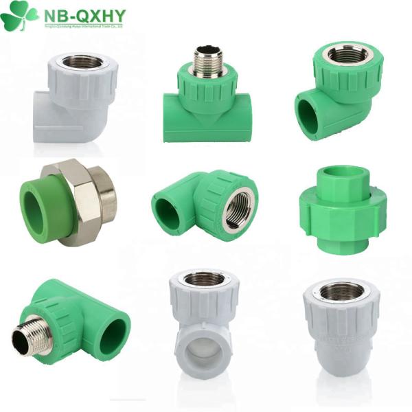 PPR Pipe Fitting Plastic Coupling Green Color Ball Valve Union Pn20 Pn25 for Welding