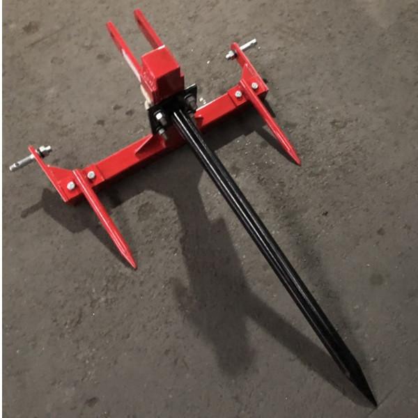 BS500/BS1000 -3 Point Bale Spear Cat.1 , Farm Implements Hay Spear For Tractors; 3pt Implements For Bale Moving