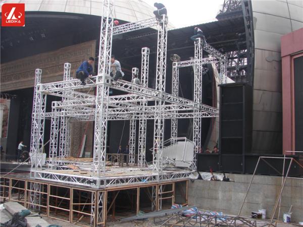 Durable Aluminum Box Truss 12m - 30m Span For Outdoor / Indoor Activities