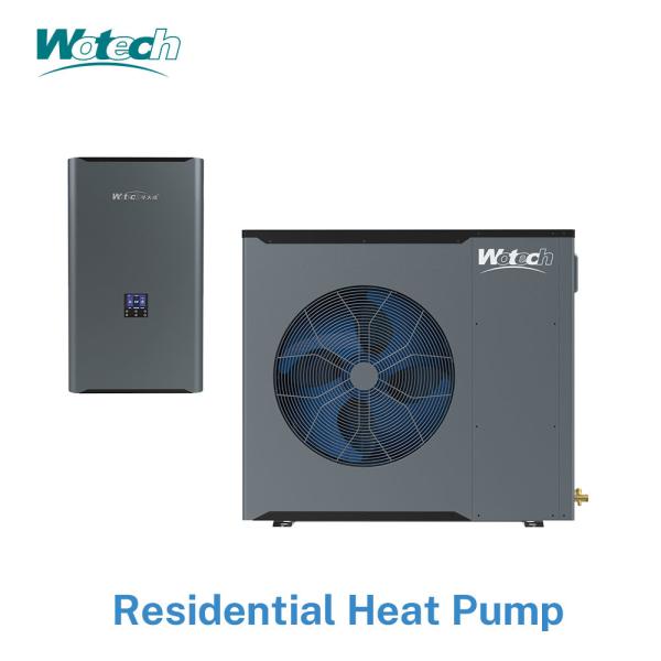 Wotech 18kw Air to Water Heat Pump Split R32 Euro Standard for Heating and Cooling