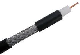 75 ohm RG500 Coaxial Cable For CCTV System Braiding CATV Coaxial Cable