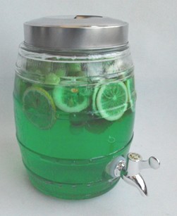 glass juice / beverage dispensers