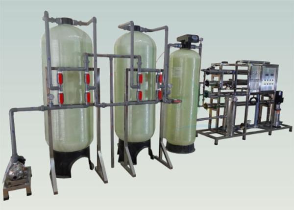 sistema do emoliente de água da remoção da dureza 2TPH para o banheiro/caldeira/tratamento da água