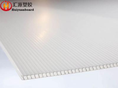 Reusable 4'x8' White Corrugated Plastic Cardboard