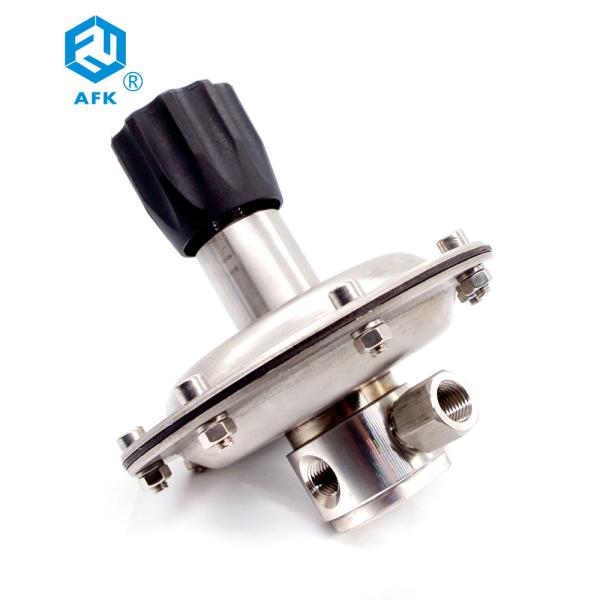 Low pressure 1/4NPT 0.3atm Stainless Steel O2 Micro Pressure Regulator