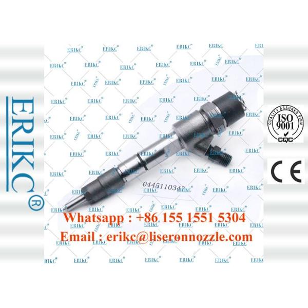 ERIKC 0445110347 For BOS Machine Control Injectors 0 445 110 347 Fuel oil Injector 0445 110 347 ( 4D22E41000 )