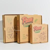 Custom Pizza Boxes Packaging Logo Carton Baking Cardboard Box Packaging for Food Box Packaging