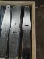 ODM support de clôture en béton galvanisé en acier pour rail