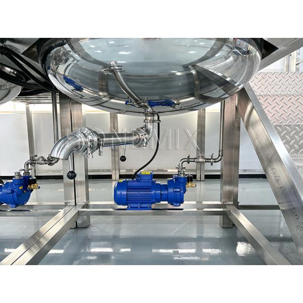 Dual 500L Pot Sealed Lid Mixing Tank Liquid Toner Mixer