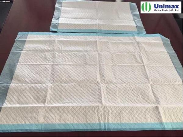 35~120g Disposable Under Pads Non Woven Bed Protection For Hospital Use