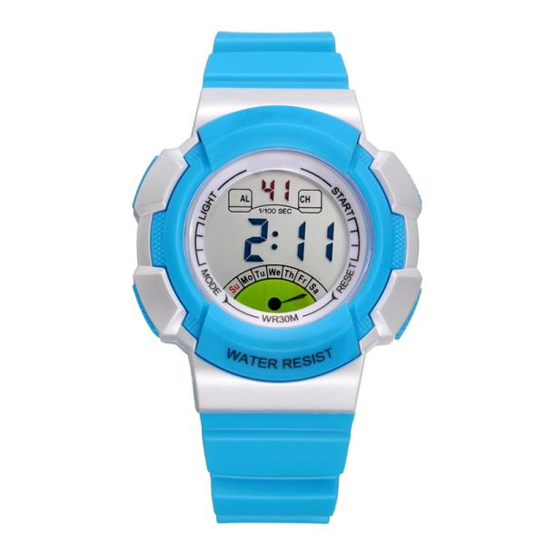 Sports Electronic Digital Movt Watch Fashion Unisex Digital Watch 239mm Band Length