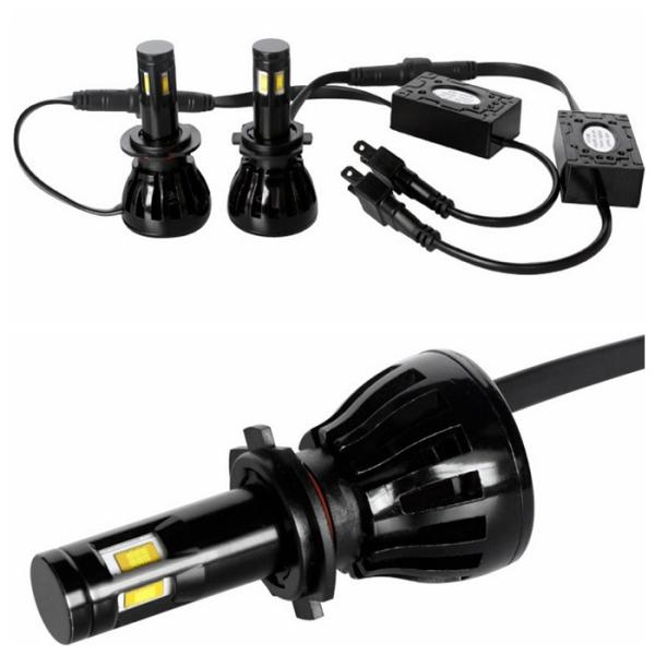 48 Watt 6000K High Low Beam Led Headlights , Bright Headlight Bulbs For Cars