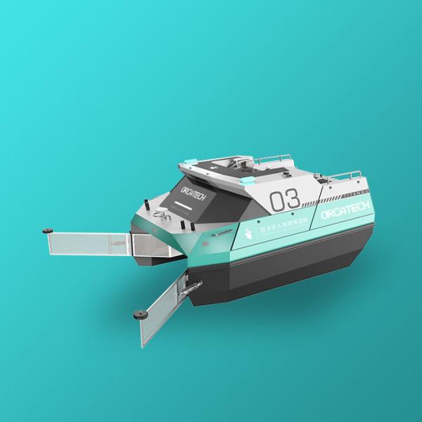 Self Controlled Water Surface Cleaning Boat Autopilot Boat Usv Asv PAD Control