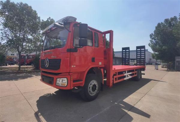 China Shacman 4x2 10ton Flatbed Tow Truck Flat Bed Truck