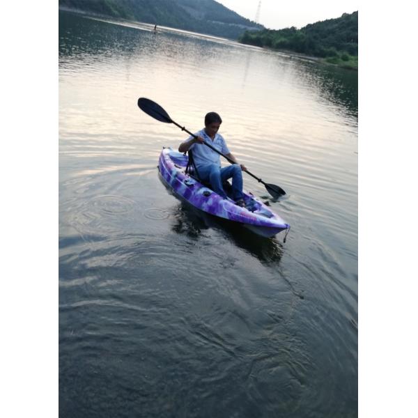 Solo Sea Fishing Recreational Touring Kayak Pink Camo 9' Length With A Deluxed Seat