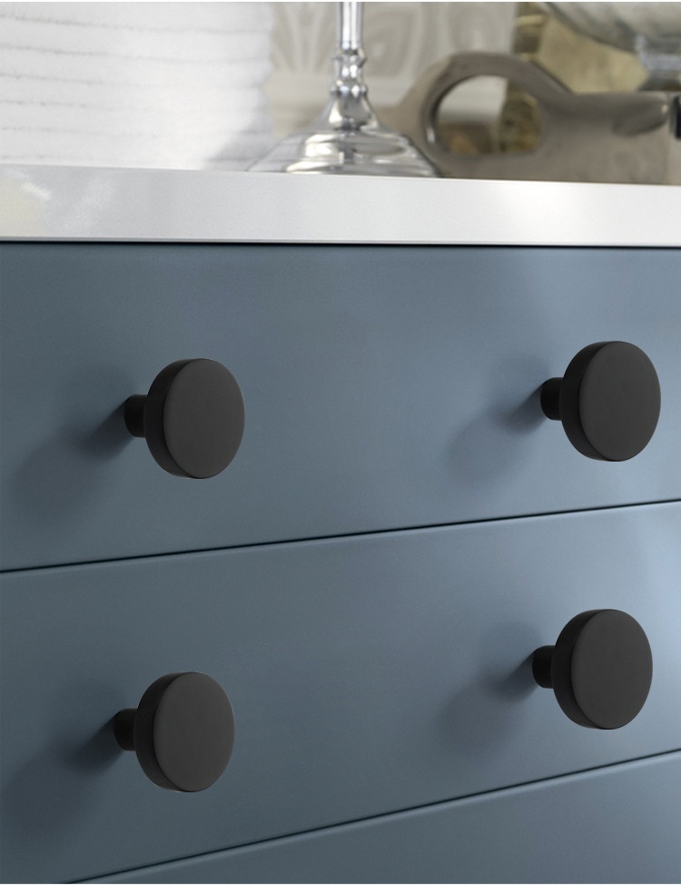 Modern Durable Zinc Single Hole Zamak Drawer Handle Children Colorful Cartoon Wardrobe Cabinet Door for Living Room