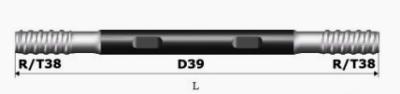 D39 Dia 39mm Hdd Core Drill Bit Extension Rod 1220mm ISO9001