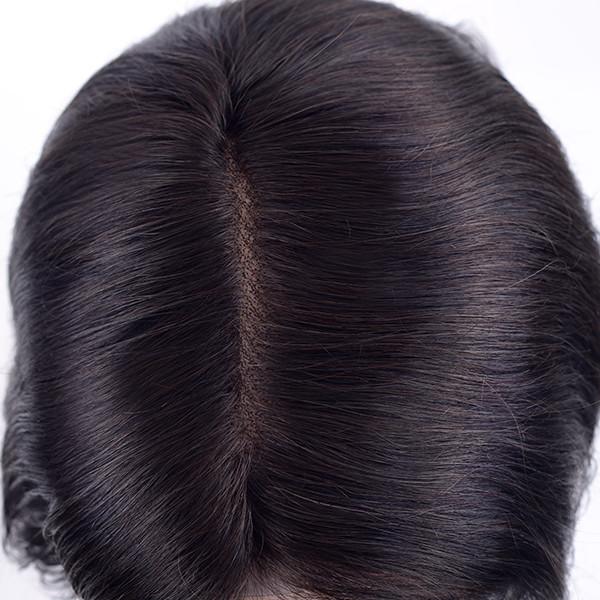 Systèmes capillaires en stock pour hommes de 6 Cheveux naturels Systèmes en stock directs
