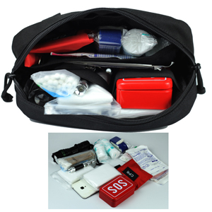 Universal Tactical Seat ​Back Organizer Vehicle Molle Panel Organizer Storage Bag With Detachable Molle Pouch