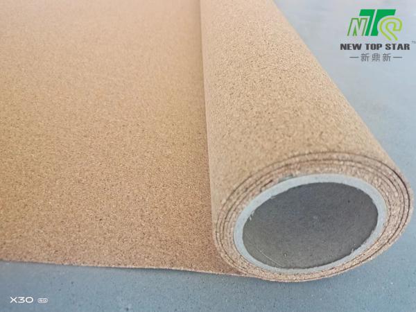 1mm Eco grosso Cork Underlayment Soundproofing 220kg/Cbm para o revestimento do PVC