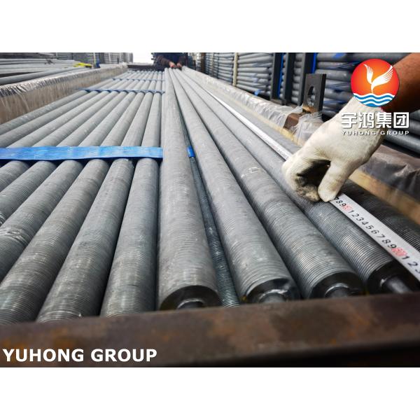 Evaporator And Air Preheater ASTM A179 Extruded Fin Tube With Aluminum Fin