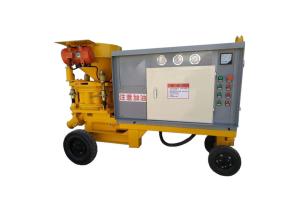 Machine de pulvérisation de béton projeté mobile de pulvérisateur de Gunite d
