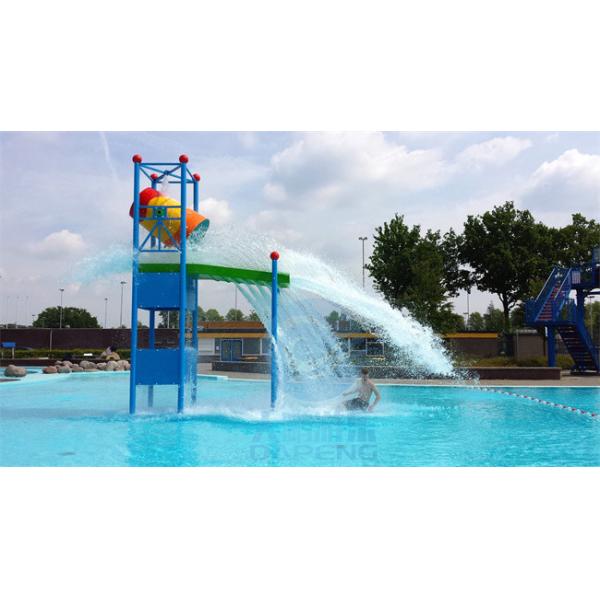 Outdoor Family Water Splash Zone Big Size Fiberglass Water Tripping Bucket For Fun