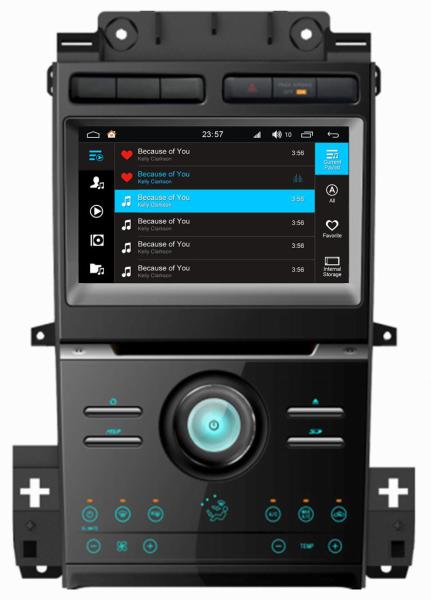 Ouchuangbo car audio stereo navi 200 platform android 8.0 for Ford Taurus 2012 support USB SWC AUX wifi HD video