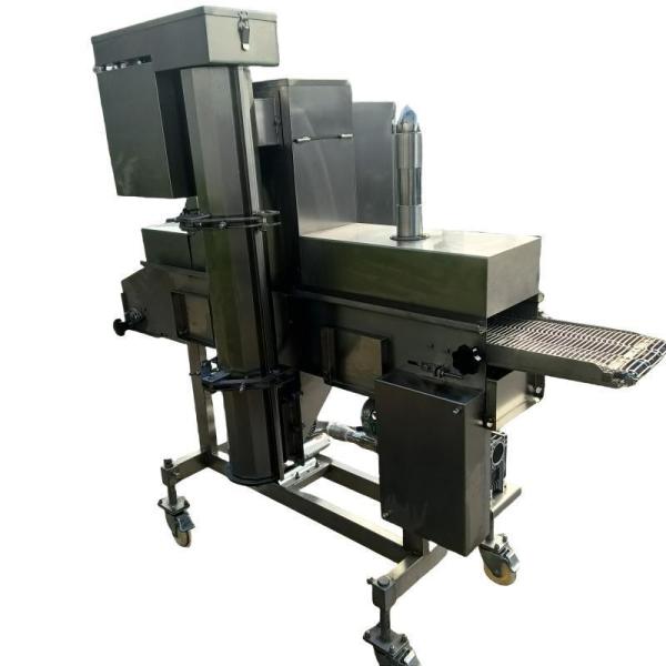 Meat Grinder Process Thermal Processing Automatic Fresh Milk Roll Bran Coating Machine