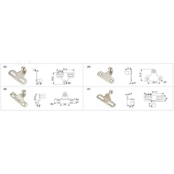Бортовой подъем весны газа мебели установки, поддержка подъема двери шкафа пневматическая