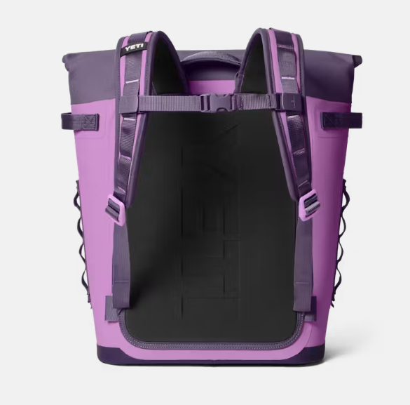 Hopper M20 Backpack cooler soft design holds 36 cans 22 pounds of ice and includes wine bottle compatibility for outdoor