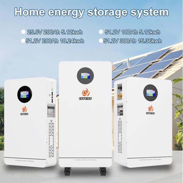 6000 Cycles 10-year Lifepo4 Battery Lithium Ion Solar Battery 5.12kwh 25.6v 200AH for Home Energy Storage Chemistry