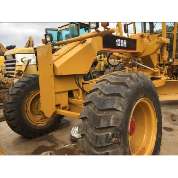 Second Hand 120G Motor Grader with 1626mm Working Diameter and 60km/h Forward Speed