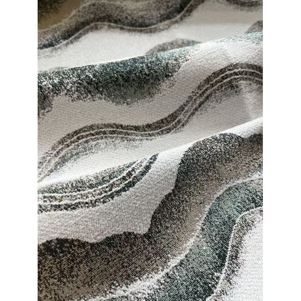 100%Polyester 390GSM Woven Jacquard Fabric For Sofa Curtains