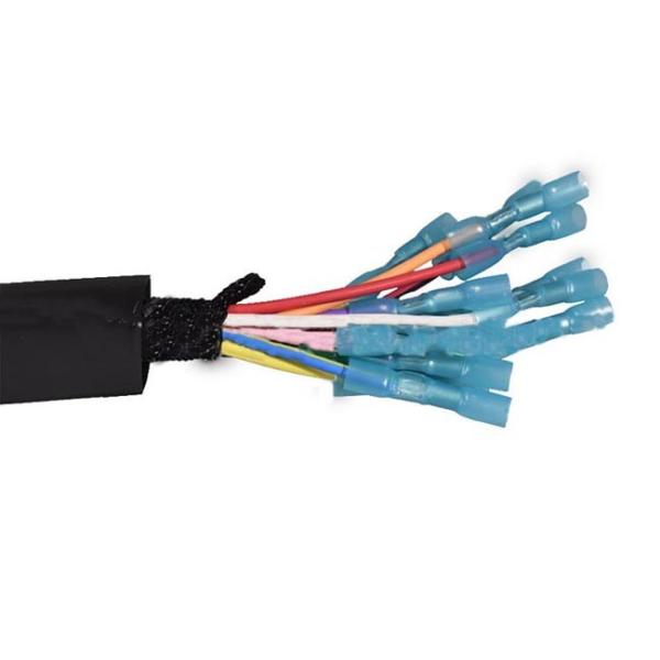 Agora o cabo do chicote de fios do fio da pá personalizou 11PIN de cobre estanhado