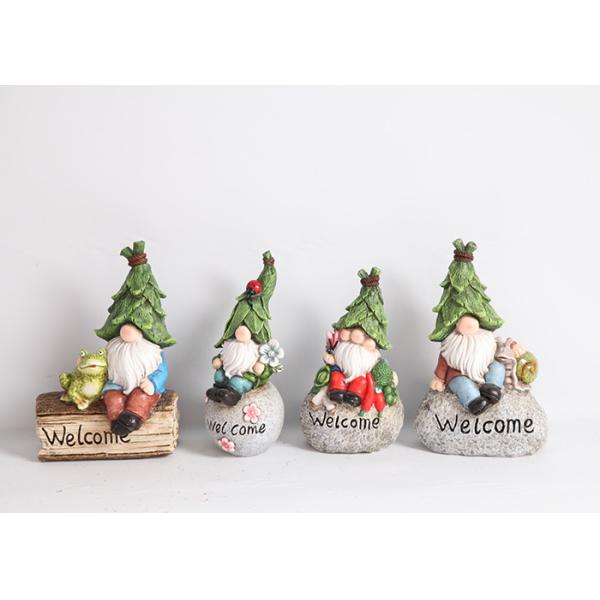 Сад OEM/ODM Polyresin орнаментирует Figurine гномов мультфильма оформления