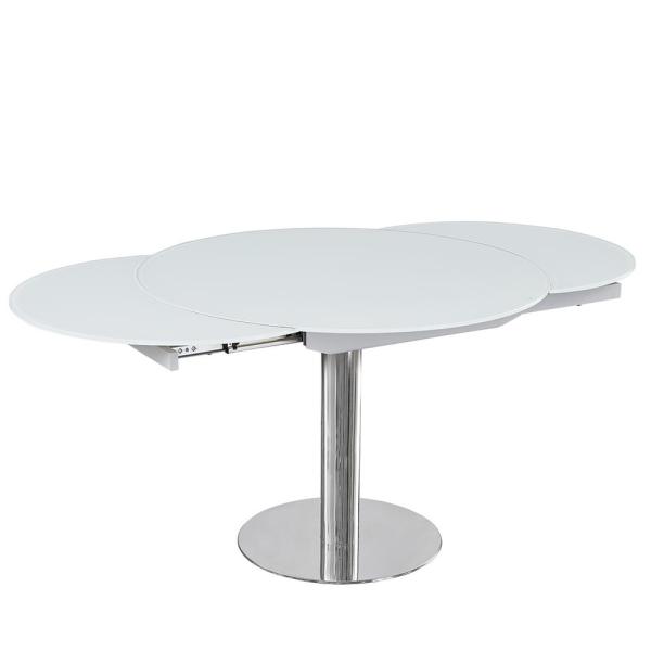 Glass Top Home Modern Glass Dining Table Multiscene 158x102x75CM