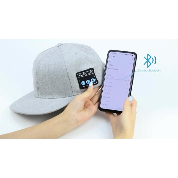 Wireless Bluetooth Hat Dual speakers outdoor sports baseball cap