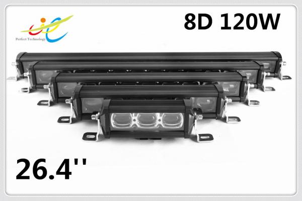 8D 12V 24V E-mark approved New bumper LED light bar,  120W 26.4inch super power truck tractor led bar