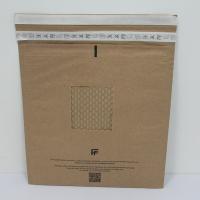 Elegant Custom Biodegradable Mailers 15x20cm Embossed Recycled Kraft Mailers